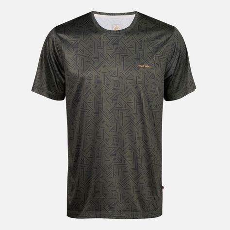 Polera Hombre Sudala Print Verde Haka Honu V23-0