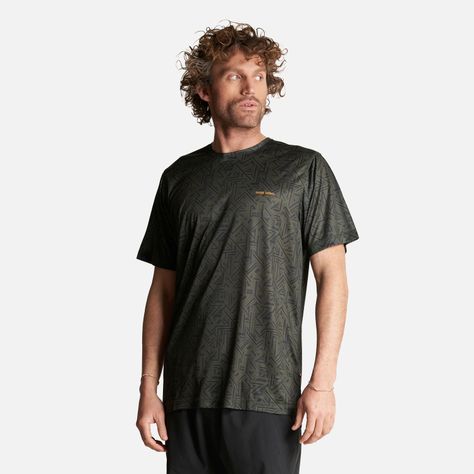 Polera Hombre Sudala Print Verde Haka Honu V23-2