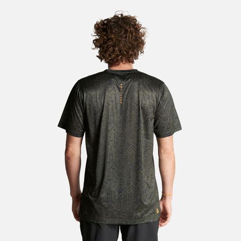 Polera Hombre Sudala Print Verde Haka Honu V23-3