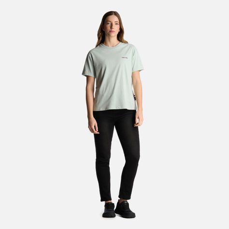 Polera Mujer Polo Gris Claro Haka Honu-3