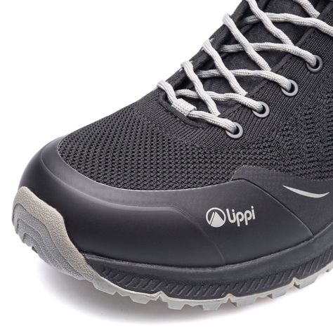 Botín Hombre Light Rock Mid Eco Negro Lippi I25-6