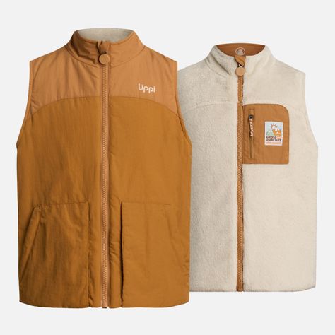 Chaqueta Niño Campfire 2-Faces Jacket Camel Lippi-0