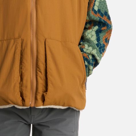 Chaqueta Niño Campfire 2-Faces Jacket Camel Lippi-4