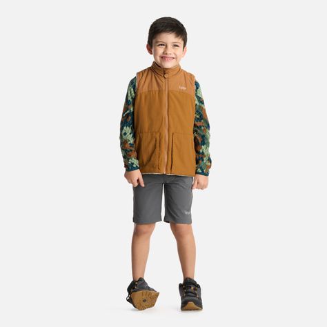 Chaqueta Niño Campfire 2-Faces Jacket Camel Lippi-6