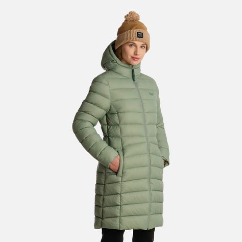 Chaqueta Mujer Warm Day Steampro Hoody Jade Oscuro Lippi I25-1