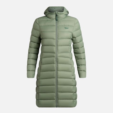 Chaqueta Mujer Warm Day Steampro Hoody Jade Oscuro Lippi I25-7