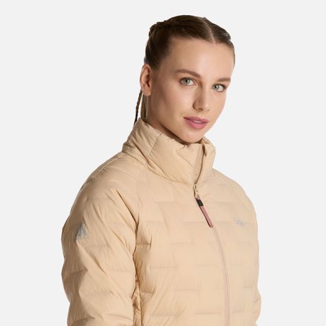 Chaqueta Mujer Ultimate Stretch Down Jacket Caqui Lippi I25-3