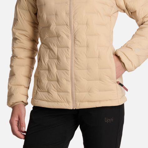 Chaqueta Mujer Ultimate Stretch Down Jacket Caqui Lippi I25-4