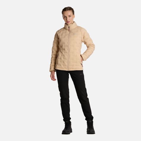 Chaqueta Mujer Ultimate Stretch Down Jacket Caqui Lippi I25-6