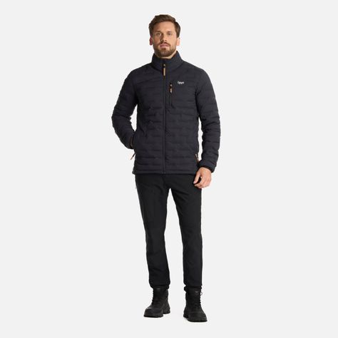 Chaqueta Hombre Ultimate Stretch Down Negro Lippi I25-5