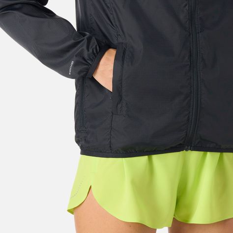 Chaqueta Mujer Built To Move Windbreaker Negro Vulcano-5