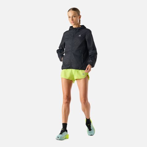 Chaqueta Mujer Built To Move Windbreaker Negro Vulcano-6