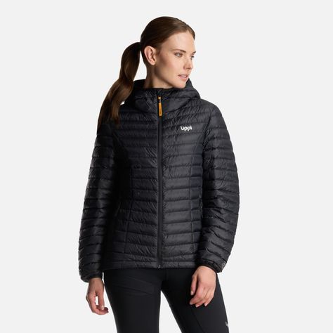 Chaqueta Mujer Peak Down Hoody Jacket Negro Lippi I24-0