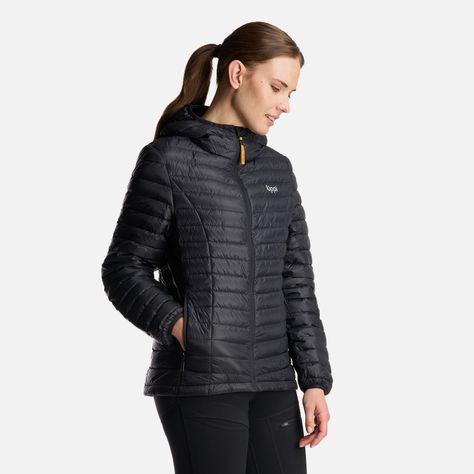 Chaqueta Mujer Peak Down Hoody Jacket Negro Lippi I24-1