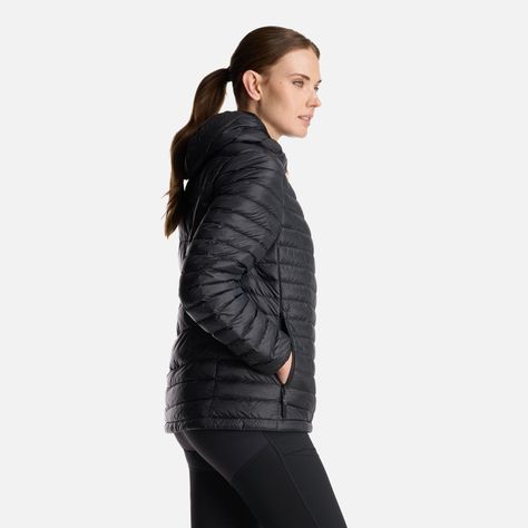 Chaqueta Mujer Peak Down Hoody Jacket Negro Lippi I24-2