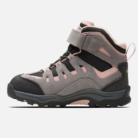 Botín Niña  Puelo CS HI Velcro Gris Damasco Lippi-1