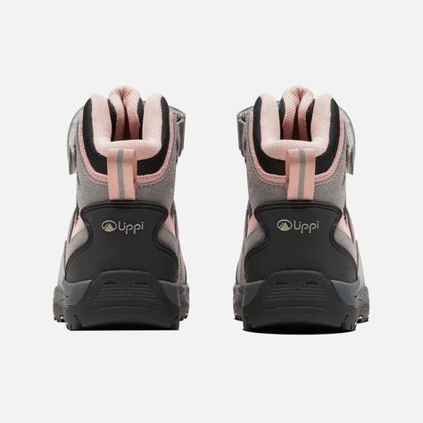 Botín Niña  Puelo CS HI Velcro Gris Damasco Lippi-5
