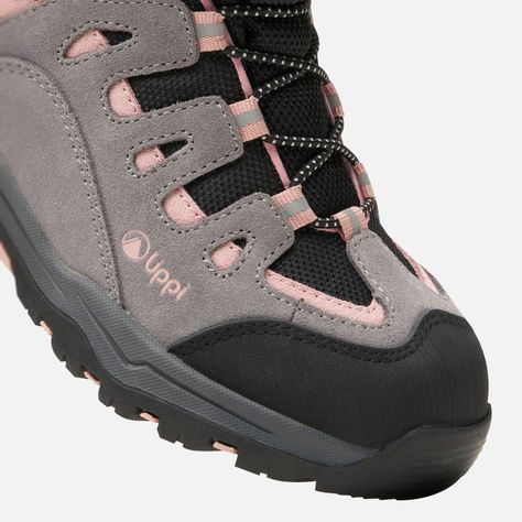 Botín Niña  Puelo CS HI Velcro Gris Damasco Lippi-6
