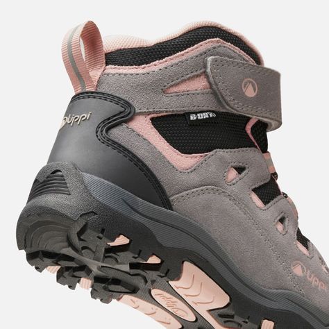 Botín Niña  Puelo CS HI Velcro Gris Damasco Lippi-7