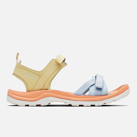 Sandalia Mujer Go Out Multicolor Coral Lippi-0