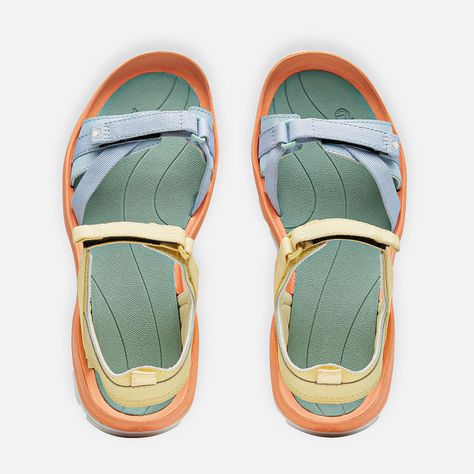 Sandalia Mujer Go Out Multicolor Coral Lippi-3