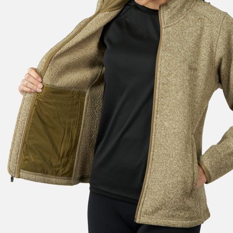 Polar Mujer Coronado Therm-Pro Jacket Melange Beige Lippi-3