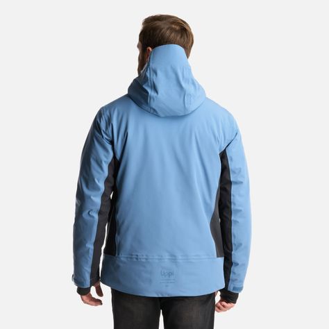 Chaqueta Hombre Snow Valley B-Dry Jacket Azul Grisaceo Lippi-4