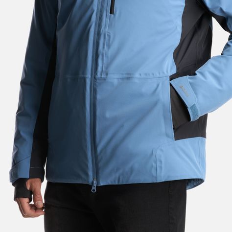 Chaqueta Hombre Snow Valley B-Dry Jacket Azul Grisaceo Lippi-6