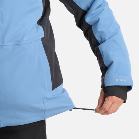 Chaqueta Hombre Snow Valley B-Dry Jacket Azul Grisaceo Lippi-7