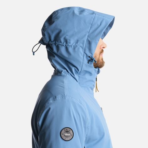 Chaqueta Hombre Snow Valley B-Dry Jacket Azul Grisaceo Lippi-9