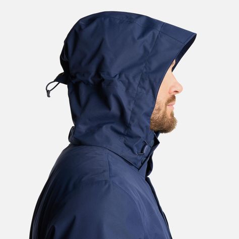 Chaqueta Hombre Tres Cruces Fusion-3 Hoody Jacket Azul Marino Lippi I24-6