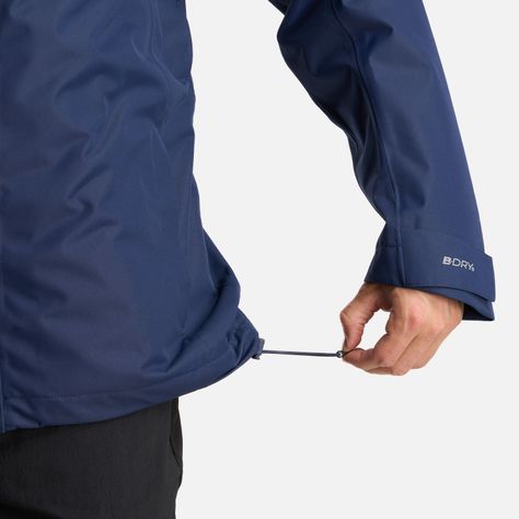 Chaqueta Hombre Tres Cruces Fusion-3 Hoody Jacket Azul Marino Lippi I24-9