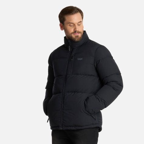 Chaqueta Hombre CityDown Jacket Negro Lippi I25-1