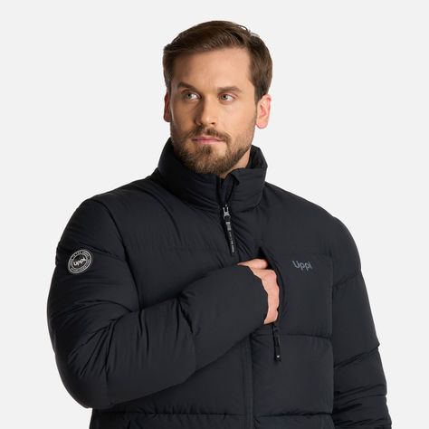 Chaqueta Hombre CityDown Jacket Negro Lippi I25-3