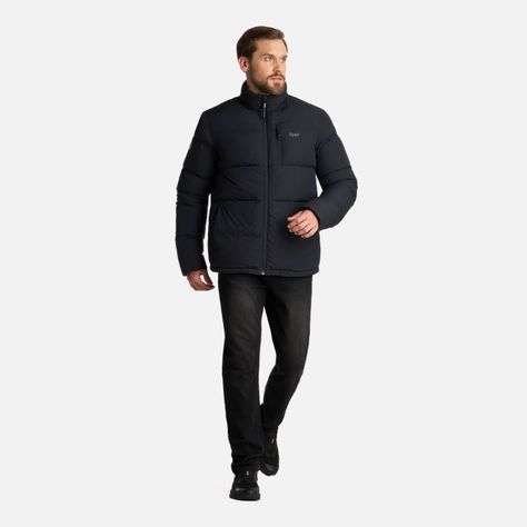 Chaqueta Hombre CityDown Jacket Negro Lippi I25-6