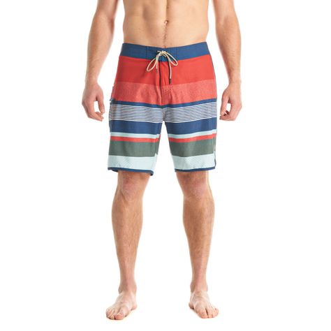 Short Hombre Performance Swimwear Azul Naranjo Verde Lippi-1