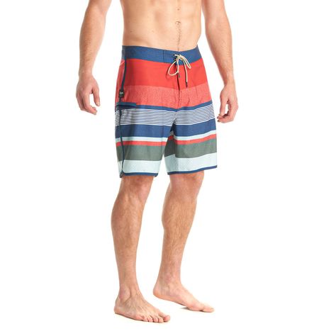 Short Hombre Performance Swimwear Azul Naranjo Verde Lippi-2