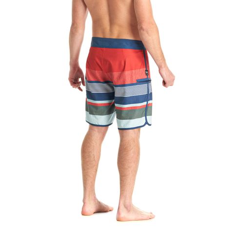 Short Hombre Performance Swimwear Azul Naranjo Verde Lippi-4