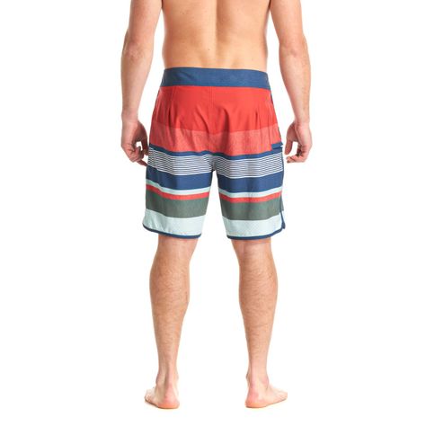 Short Hombre Performance Swimwear Azul Naranjo Verde Lippi-5
