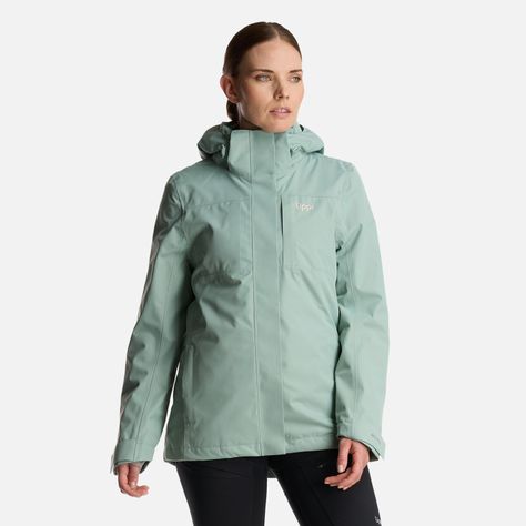 Chaqueta Mujer Tres Cruces Fusion-3 Hoody Jacket Jade Lippi-1