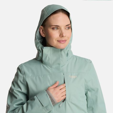 Chaqueta Mujer Tres Cruces Fusion-3 Hoody Jacket Jade Lippi-7