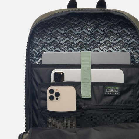 Mochila Unisex Cromi 22L Verde Grisaceo Haka-Honu-8