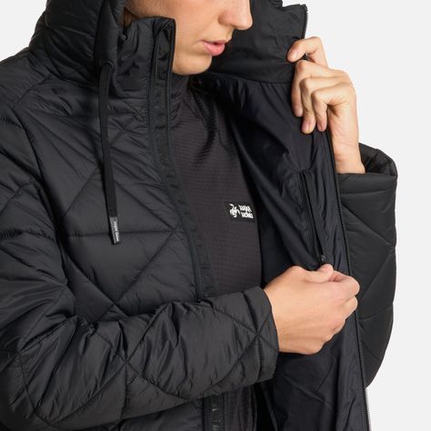 Chaqueta Mujer Pala Negra Negro Haka Honu I25-6