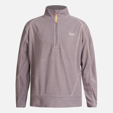 Poleron Niña Saltamontes Nano-F 14 Zip Malva Lippi I23-0