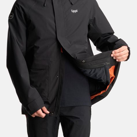 Chaqueta Hombre All In Fusion 3 Jacket Negro Lippi-7