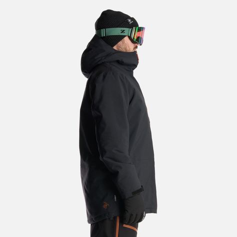 Chaqueta Hombre Yeti Negro Haka Honu I24-3