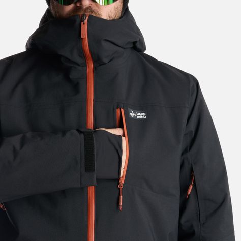 Chaqueta Hombre Yeti Negro Haka Honu I24-6