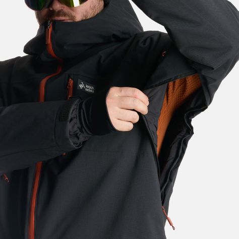 Chaqueta Hombre Yeti Negro Haka Honu I24-8