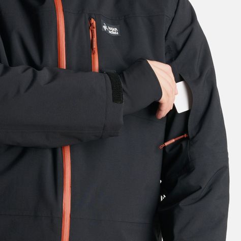 Chaqueta Hombre Yeti Negro Haka Honu I24-9