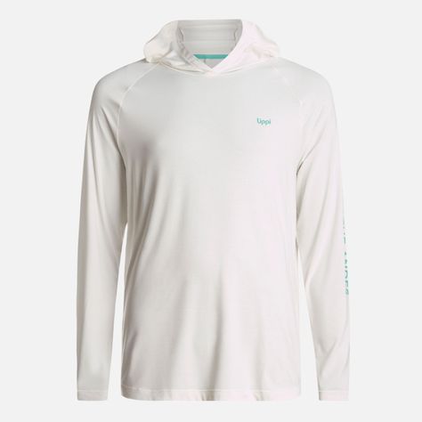 Polera Hombre Sun Action Hoody Q-Dry T-Shirt Blanco Lippi-0